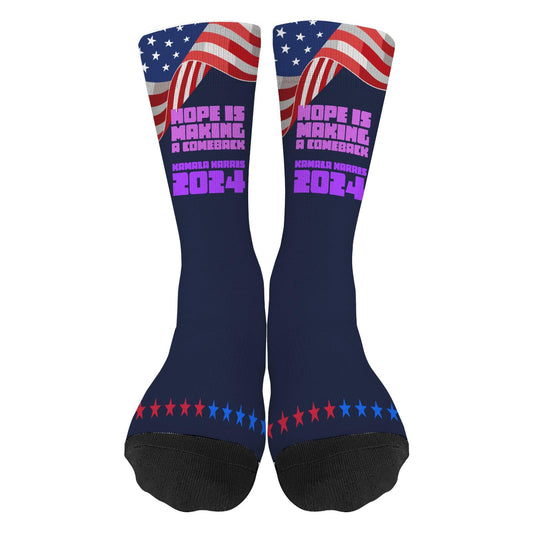 2024 Hope Is Making A Comeback Women Crew Socks