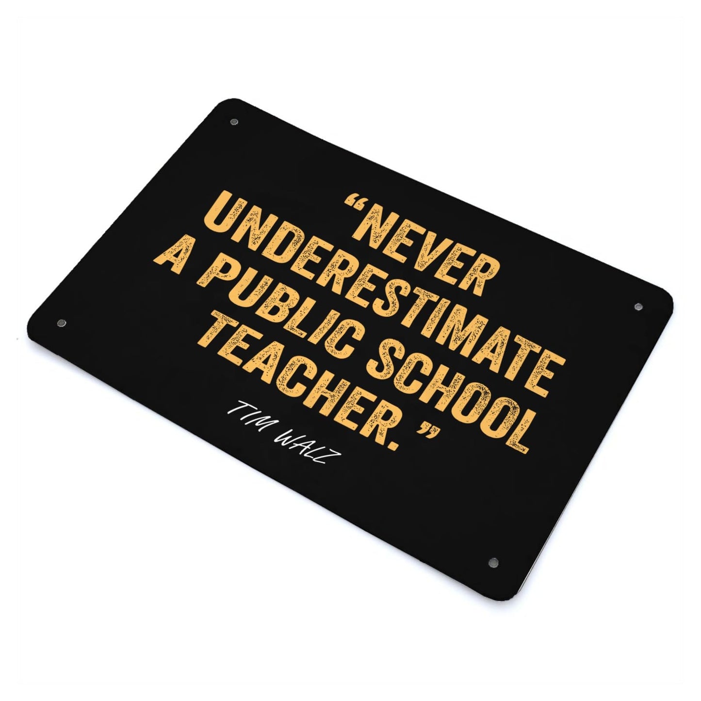 Teacher Quote Tin Sign Funny Home Decor - 40 * 30cm