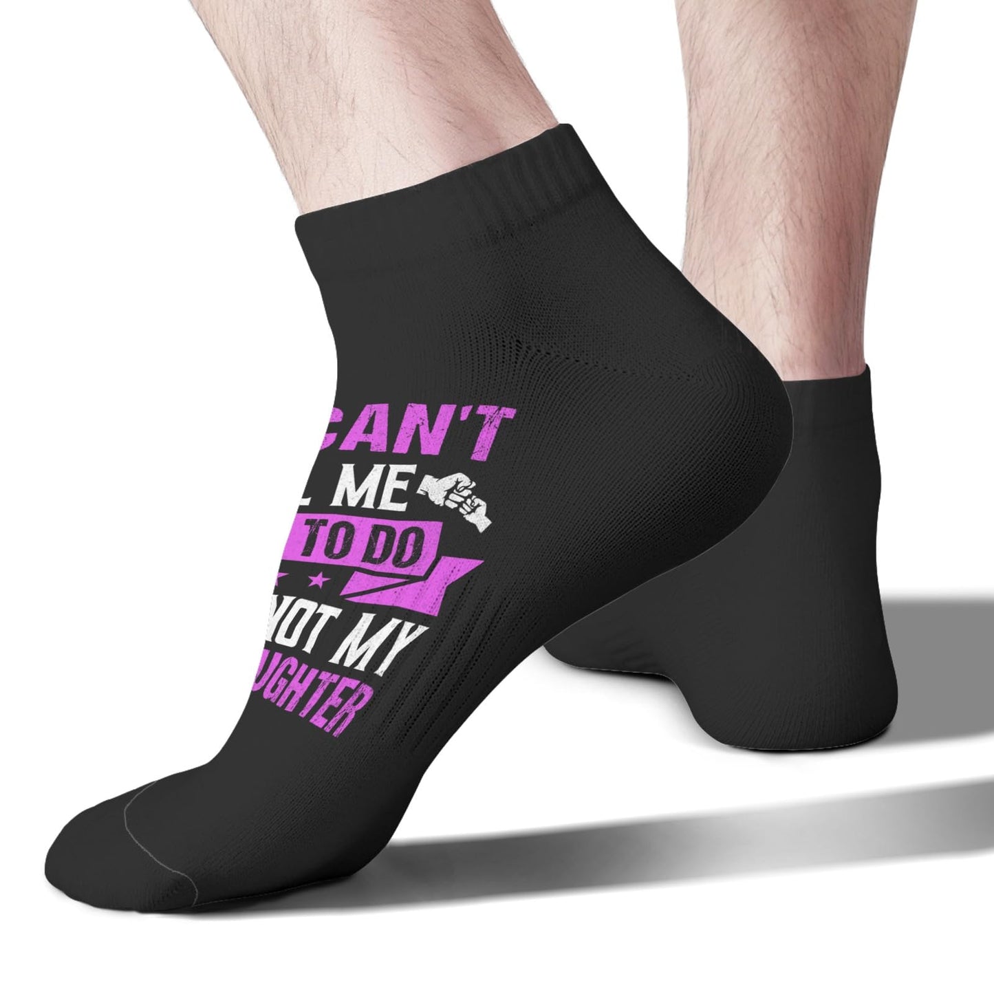 You Can't Tell Me What To Do You Are Not My Granddaughter Boys Crew Socks Short Sock Women