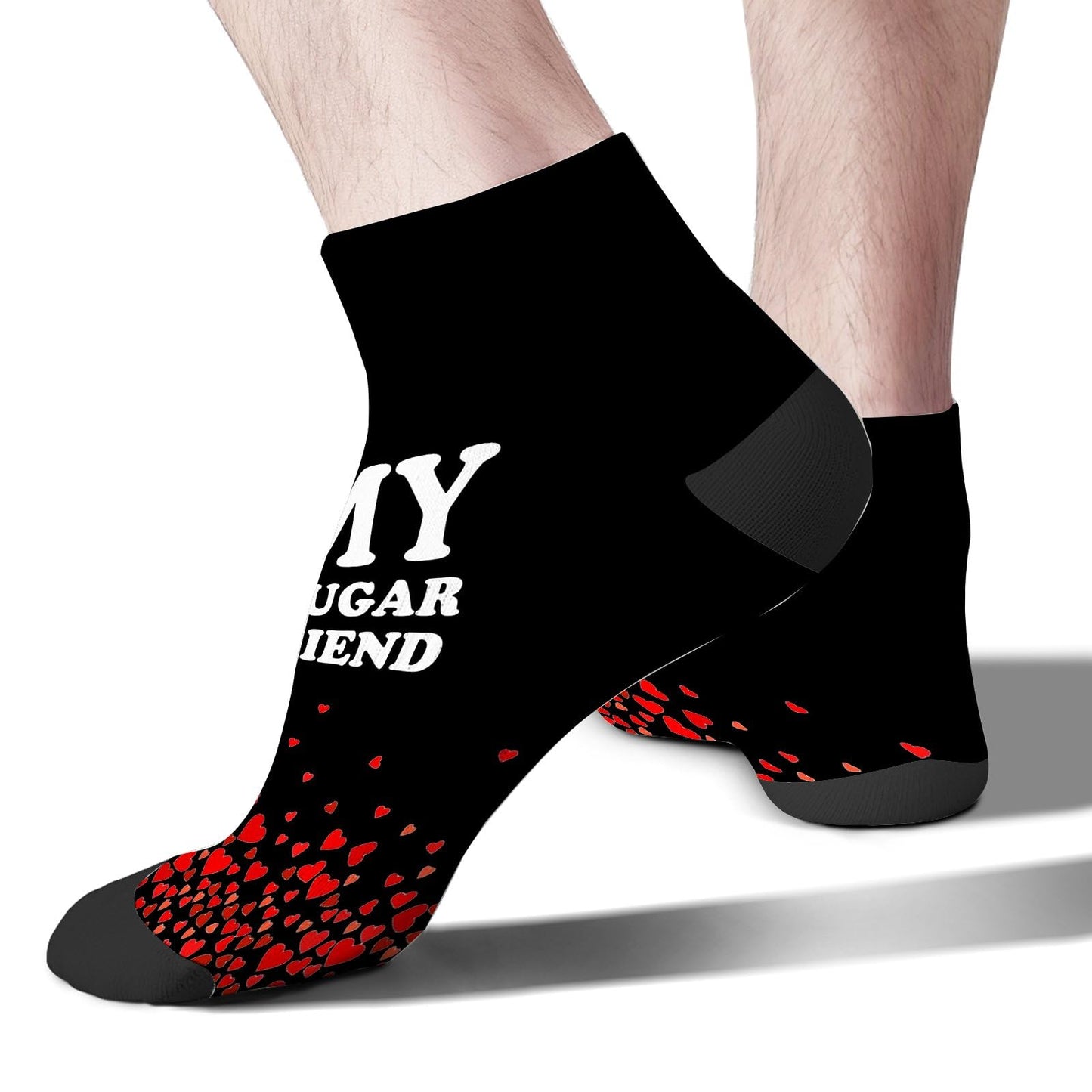 I Love My Hot Girlfriend Womens Ankle Socks Crew For Men's Sock
