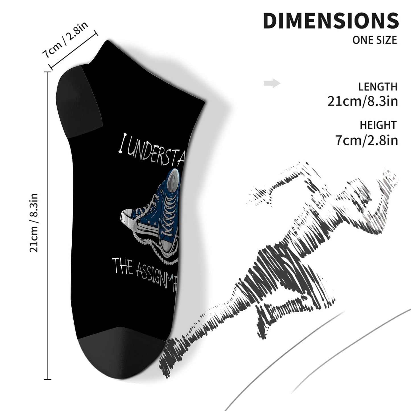 Men's and Girls Casual Ankle Socks - Unisex Stylish Design