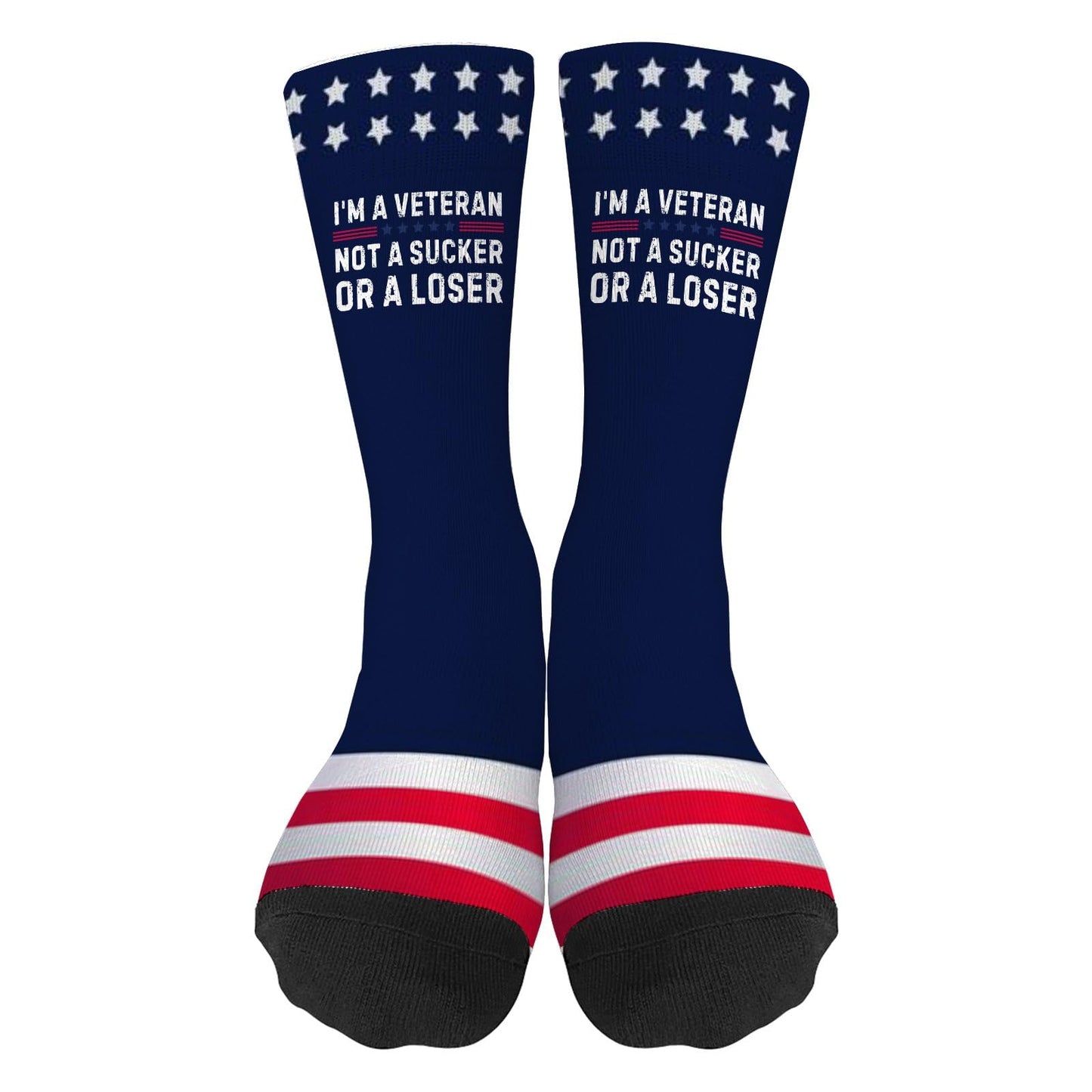 Veteran Pride Women's Crazy Design Socks