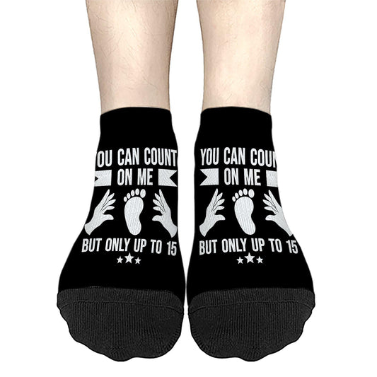 Unarmed Hand Amputee Ankle Socks for Men and Women