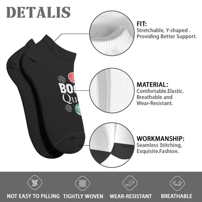Bocce Queen Men's Crew Athletic Socks