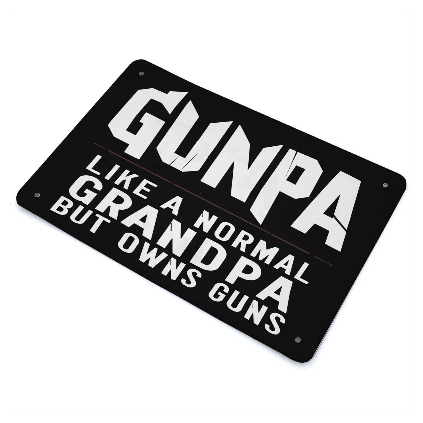 Fun Gunpa Grandpa Sign for Outdoor Bar Decor