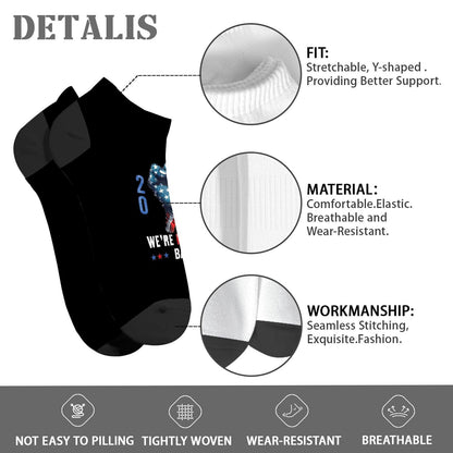 President Gen Z People Power Crew Socks - Unisex Casual