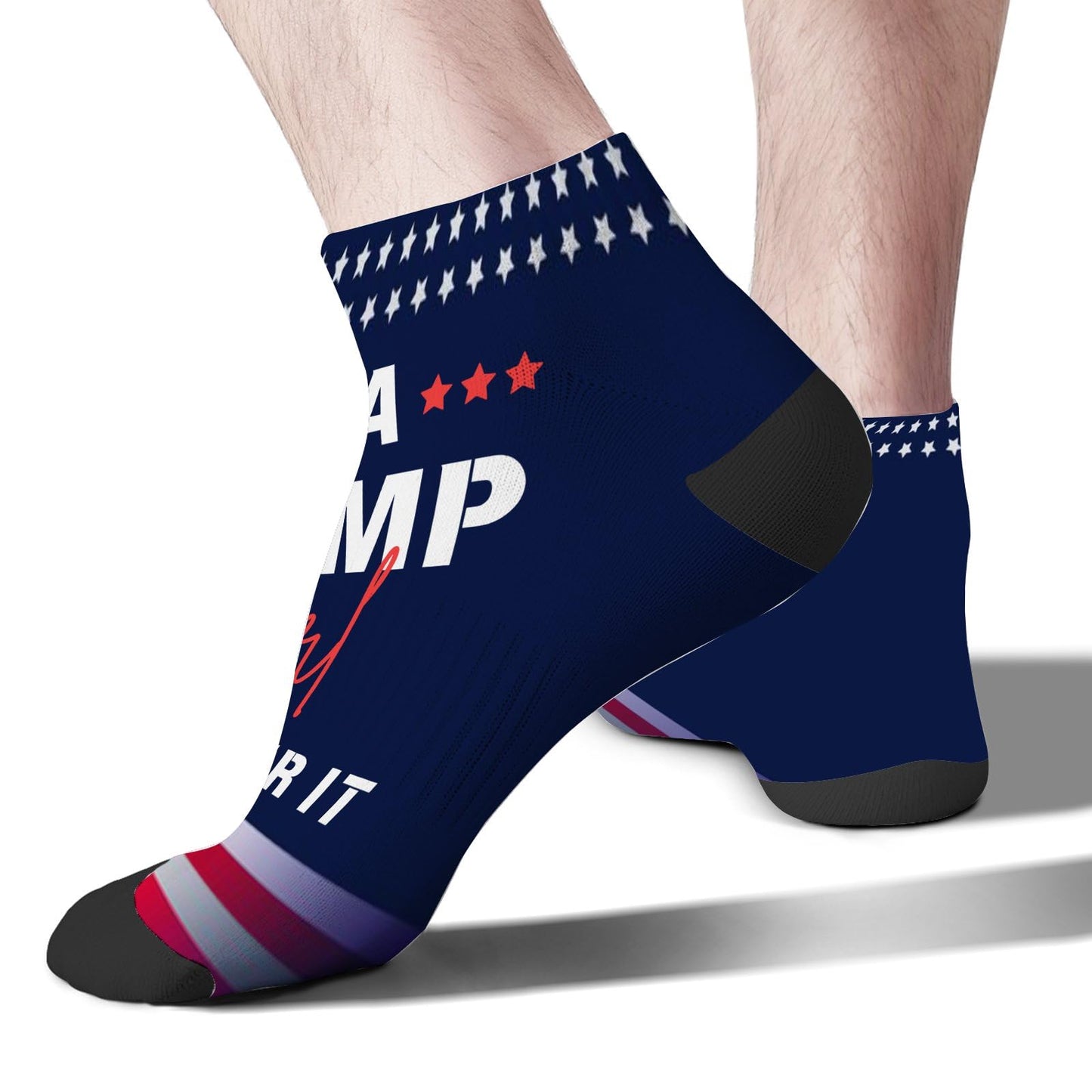 Trump Girl Women For Trump No Show Socks