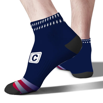 COPY Paste Matching Ctrl + C Mother's Father's Day No Show Socks For Women Crew For Men's Sock