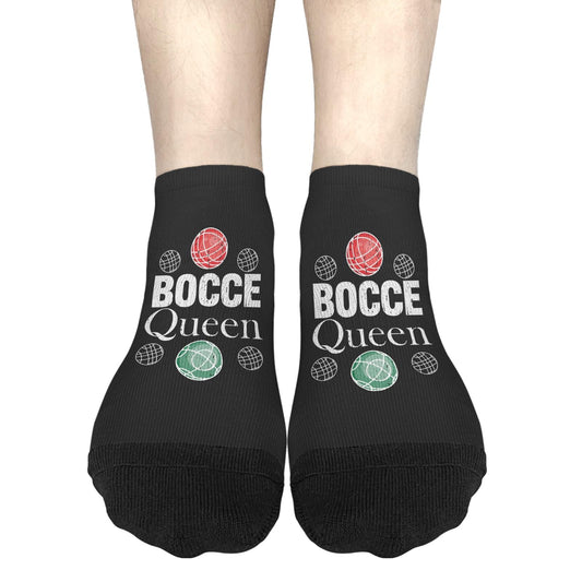 Bocce Queen Men's Crew Athletic Socks