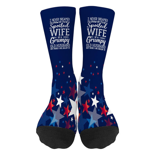 Spoiled Wife Fashion Boot Socks