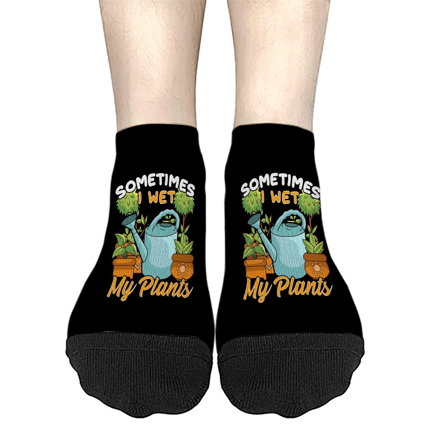 Plant Lovers Cotton Crew Socks