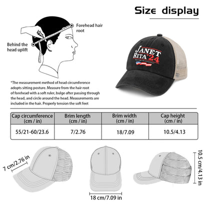 2024 AllBlack Mesh Cap - Women's Outdoor Hat