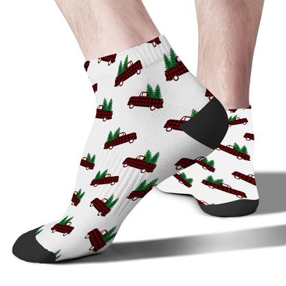 Funny Christmas Pattern Womens Socks Crew Dress Womens Sock