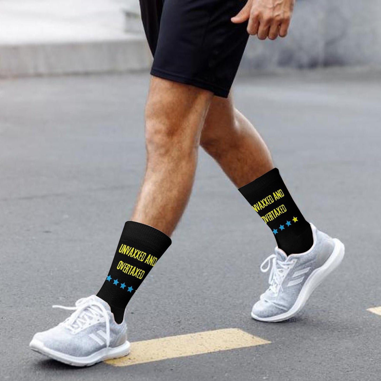 Performance Athletic Socks - Unvaxed & Overtaxed