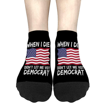 Republican Golf Low Cut Socks for Women