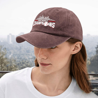 Generic 2024 Texas World Championship Hat Cute Hat Wine Red Funny Hats Gifts for Her Running Hats