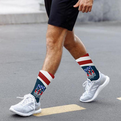 Everyday Veteran Lives Matter Men's Long Socks