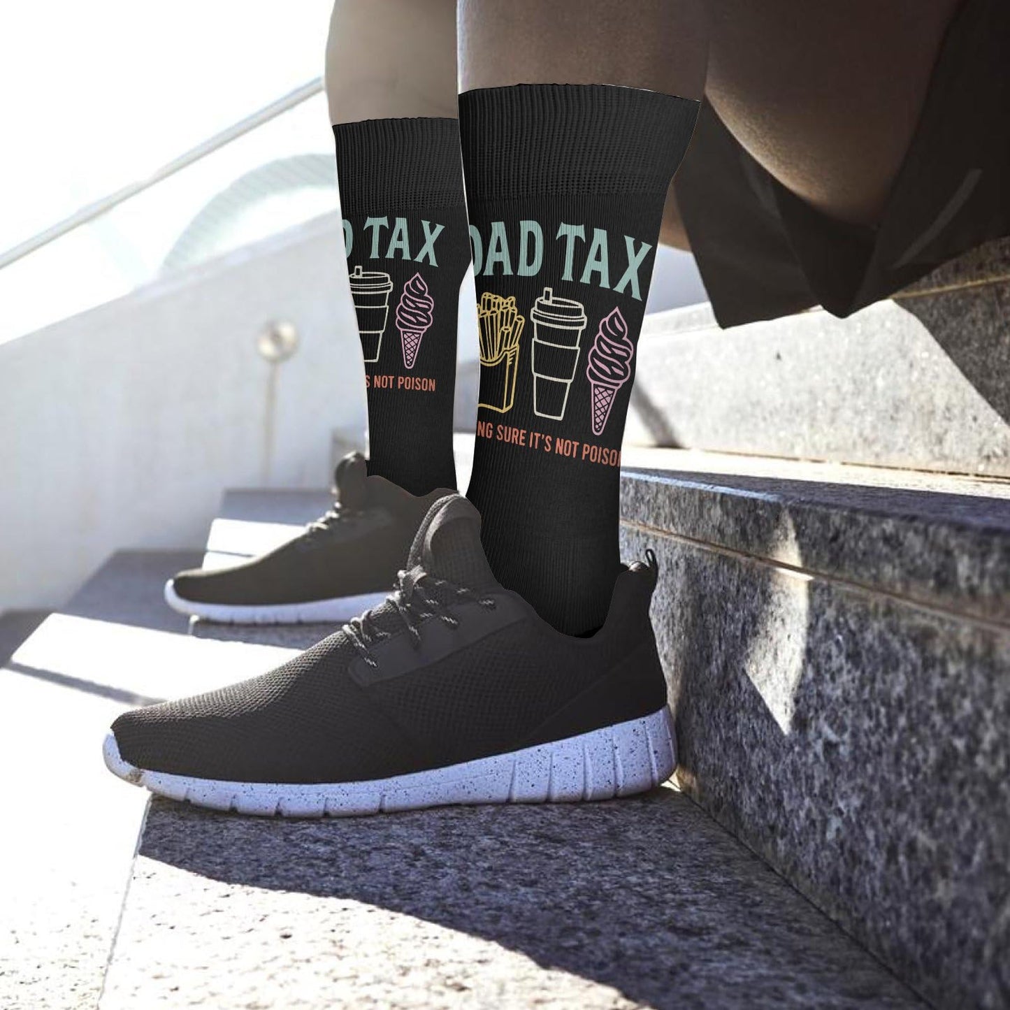 Dad Tax Definition Womens Socks Crew