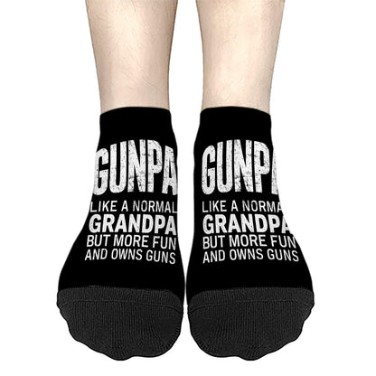 Fun Gunpa Grandpa Women's Short Socks