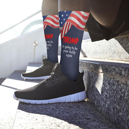 Trump Daddy Crew Socks for Women