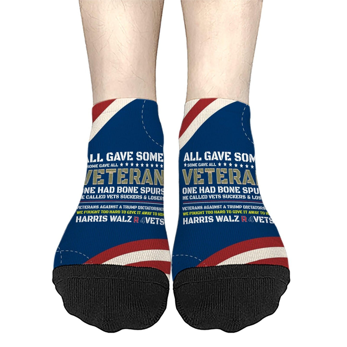 All Gave Some Some Gave All Girls Crew Socks Short Socks Men's