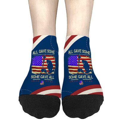 All Gave Some Some Gave All Girls Crew Socks Short Socks Men's