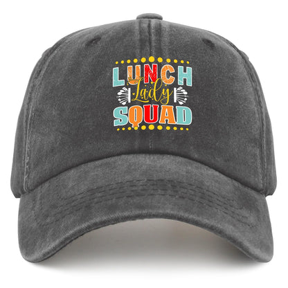 FASWEET Lunch Lady Squad Hat - Pigment Black