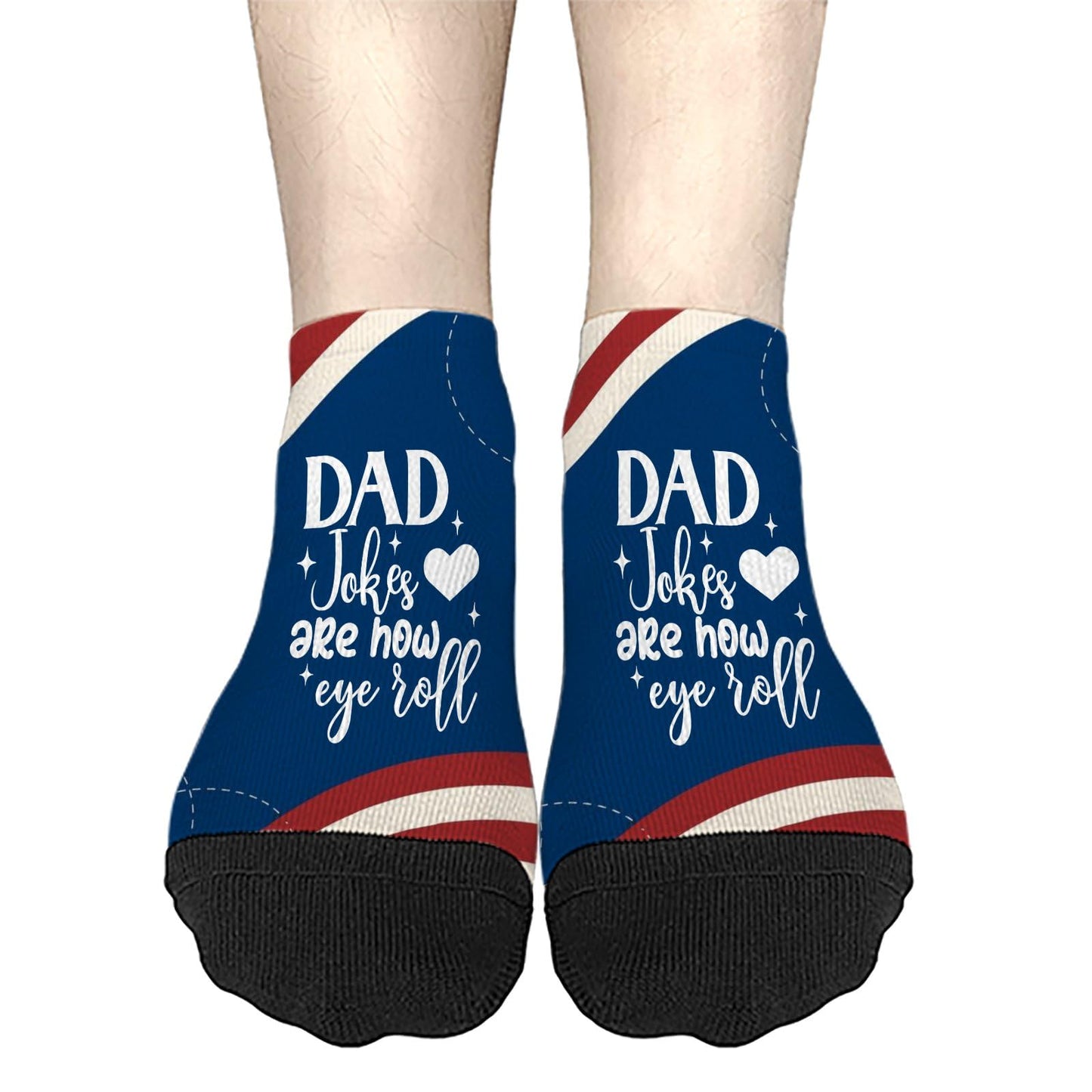 Dad Jokes Are How Eye Roll Cotton Socks Cotton Sock For Women's