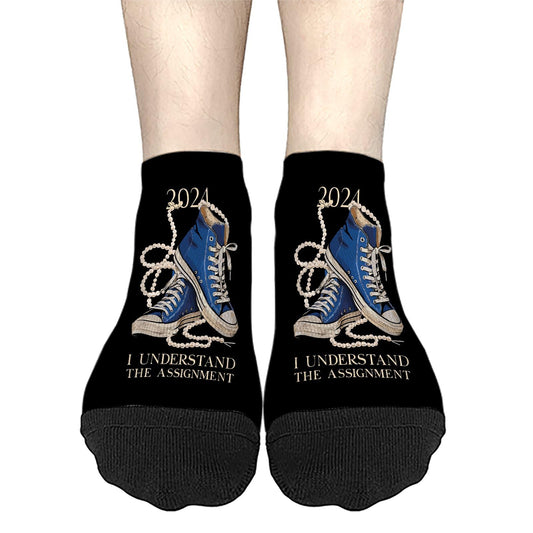 Assignment Men's Low Cut Ankle Socks