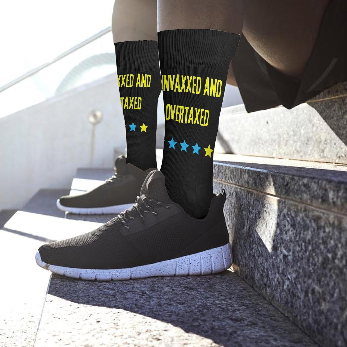 Performance Athletic Socks - Unvaxed & Overtaxed