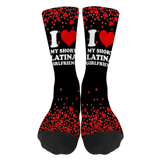 My Hot Latina Girlfriend Crew Socks