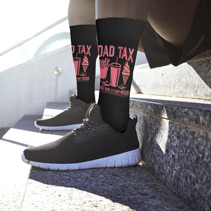 Dad Tax Definition High Socks for Women