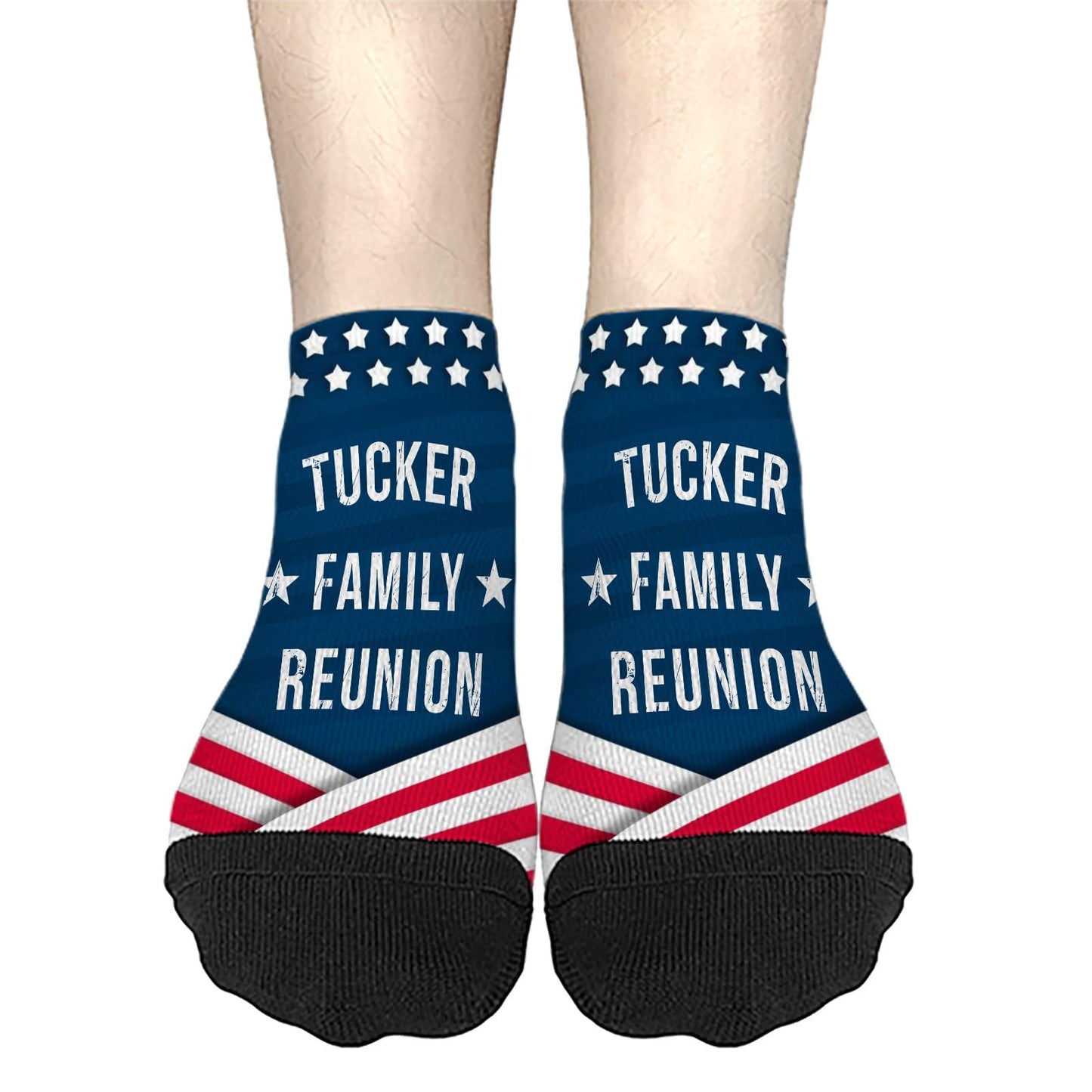 TUCKER Family Reunion Women Socks Ankle Cotton Womens Sock