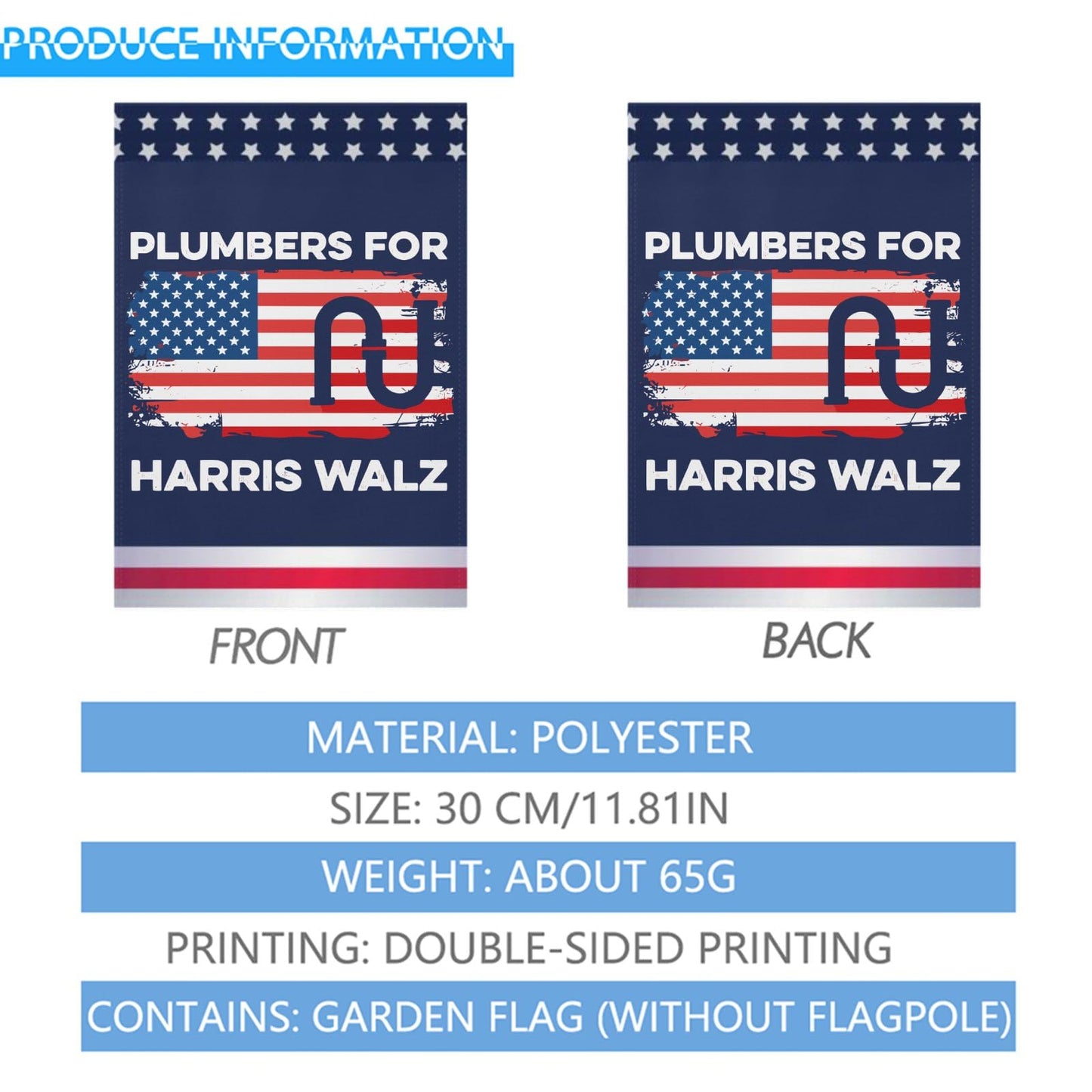 Inspirational Double-Sided Yard Flags for Small Garden