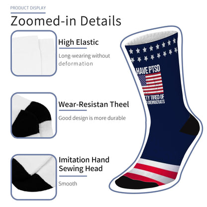 Colorful Fancy Crazy Design Unisex Novelty Socks