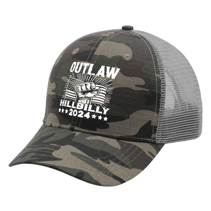 Outlaw Hillbilly Hat - AllBlack Fashion Hat for Men and Women