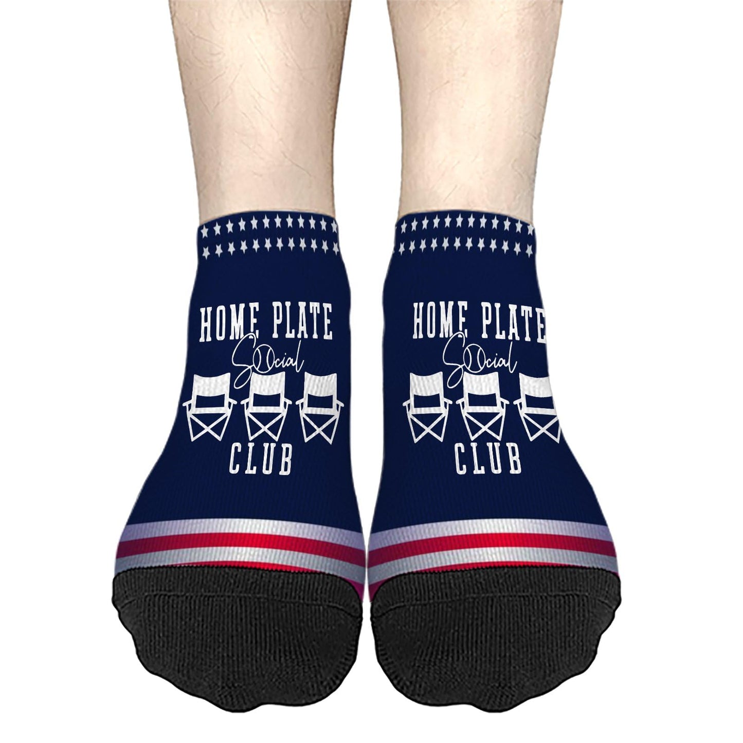 Retros Home Plate Social Club Mens Crew Socks Crew Socks Women's