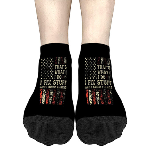 Fix And Know No Show Socks - Unisex Hidden Socks