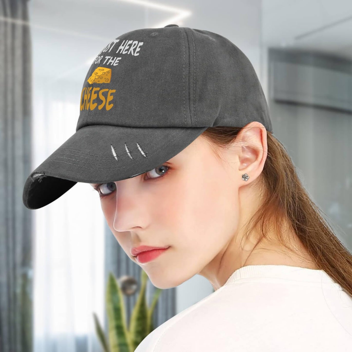 Dark Grey Cheese Cap - Gifts for Daughter