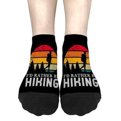 I'd Rather Be Hiking No Show Socks Womens No Show Women Sock