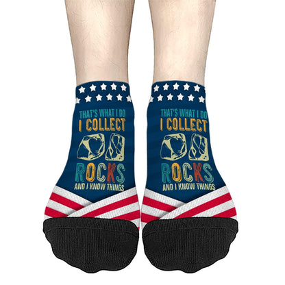 That's What I Do I Cook And I Know Things No Show Socks Womens No Show Socks Men's