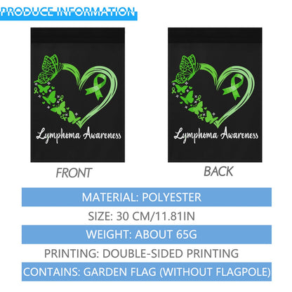 Lymphoma Warriors Garden Flag