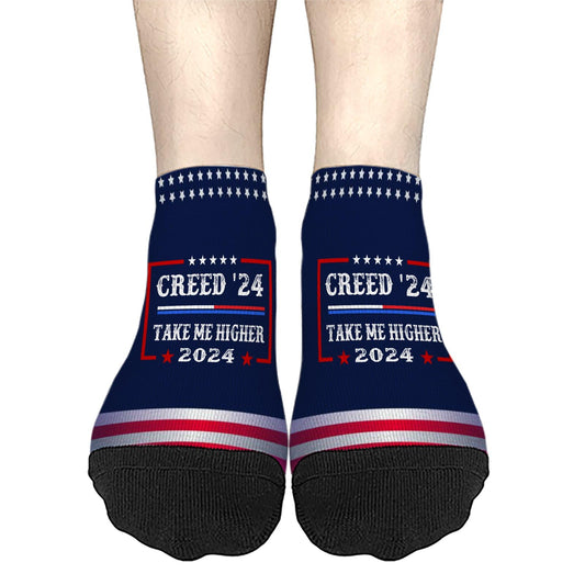 Creed '24 Take Me Higher Dress Socks Women Short Sock Women's