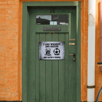 I Like Whisky And Guns And Maybe 3 People Galvanized Metal Signs Bathroom Decor For Patio