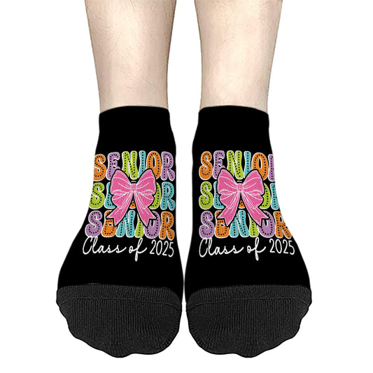 Class Of 2025 Senior House Women Socks Ankle No Show For Womens Socks