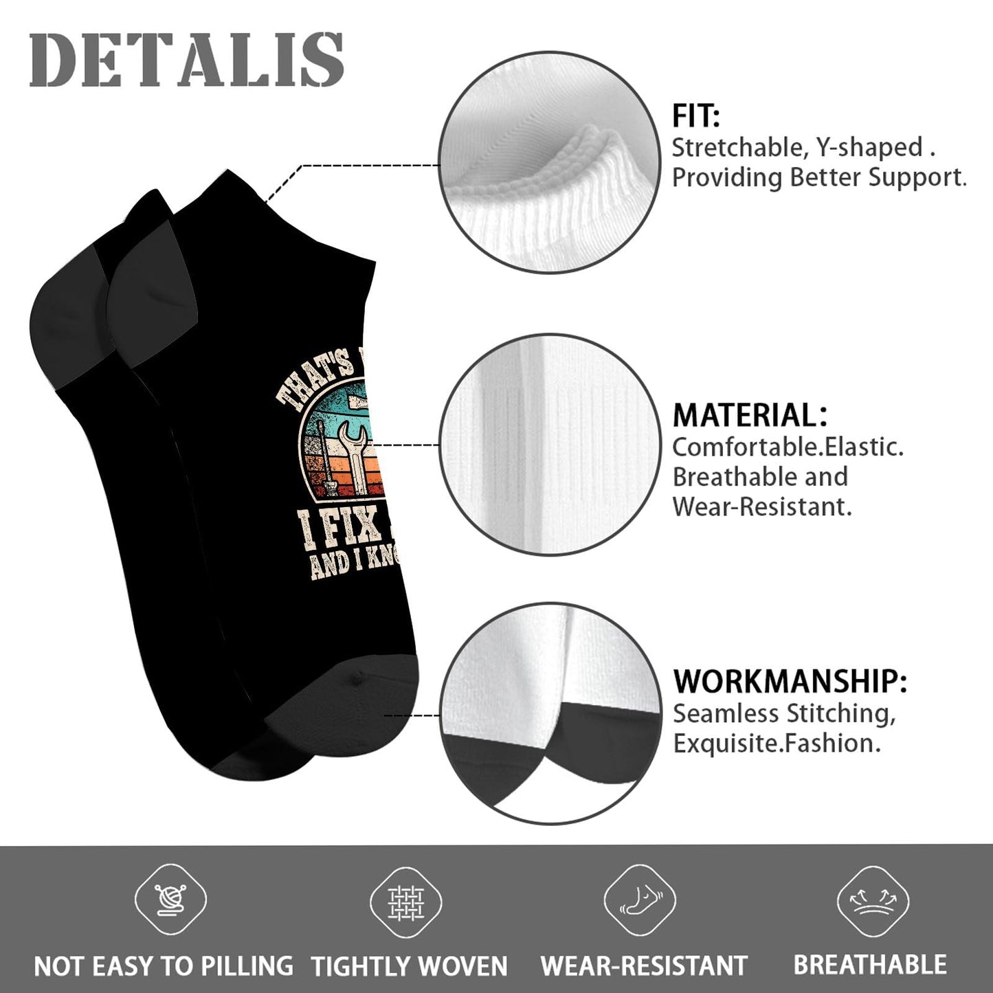 Invisible Low Cut Socks for Men and Women | Fix Stuff & Know Things