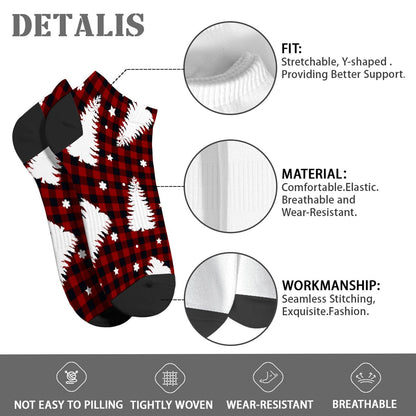 Funny Christmas Pattern Womens Socks Crew Dress Womens Sock