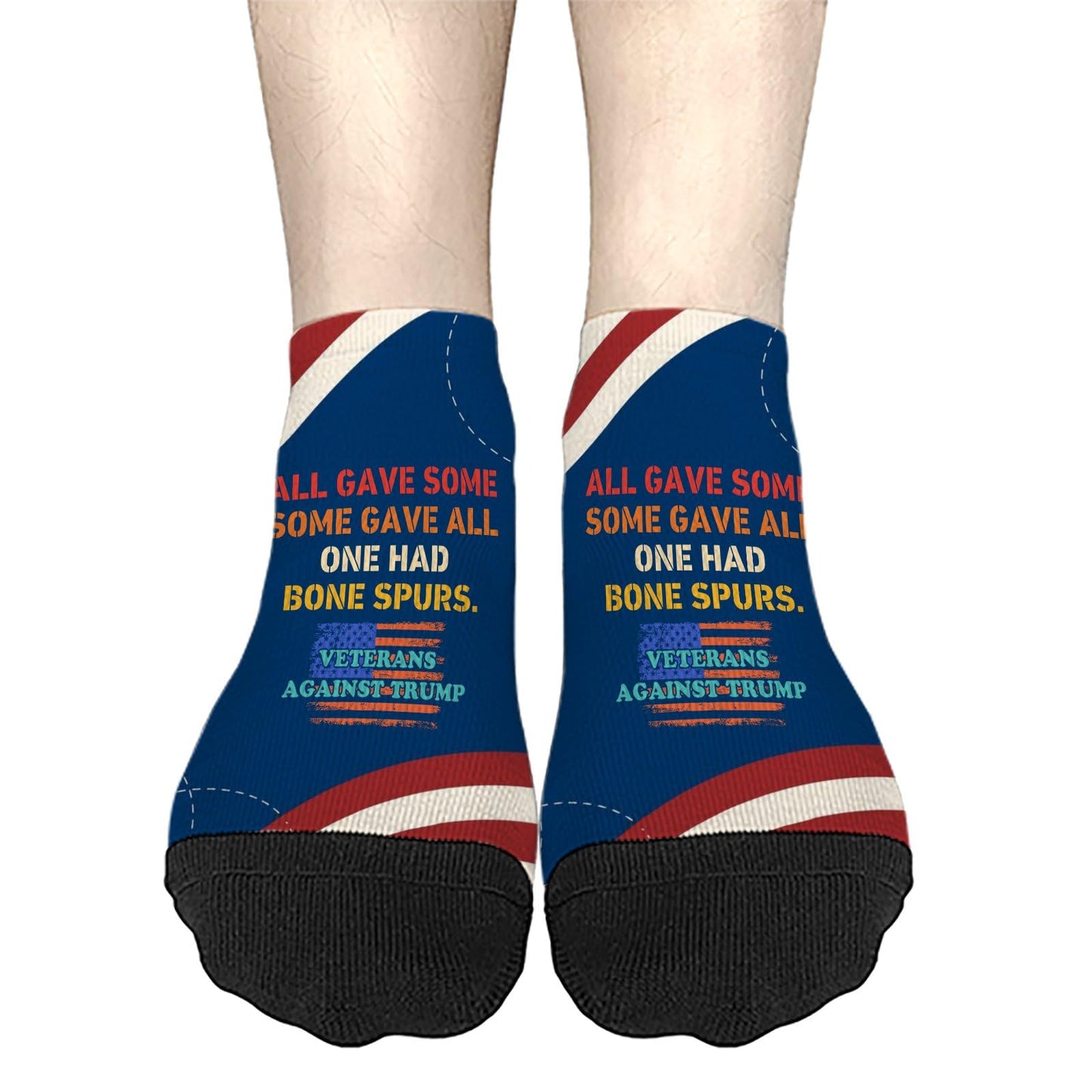 All Gave Some Some Gave All Girls Crew Socks Short Socks Men's