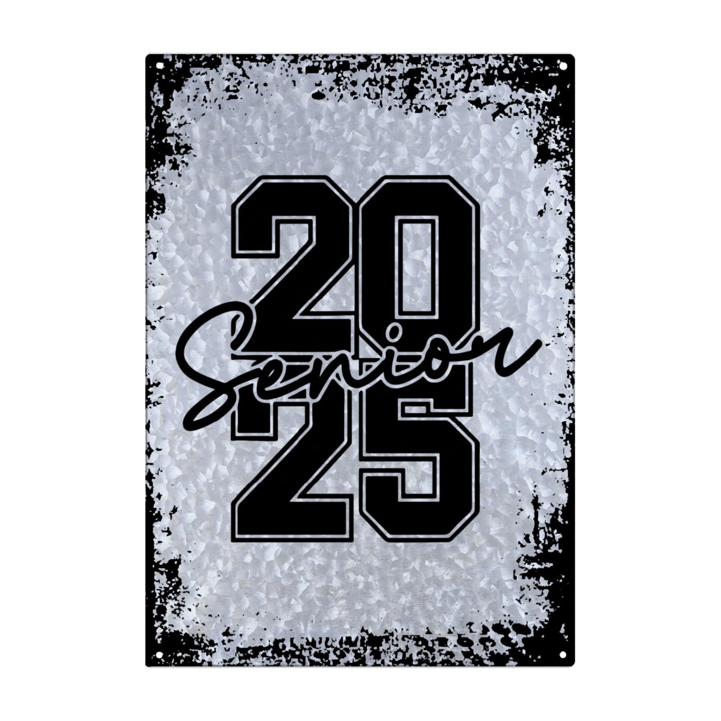 Rustic Class of 2025 Senior Metal Sign for Farmhouse Decor