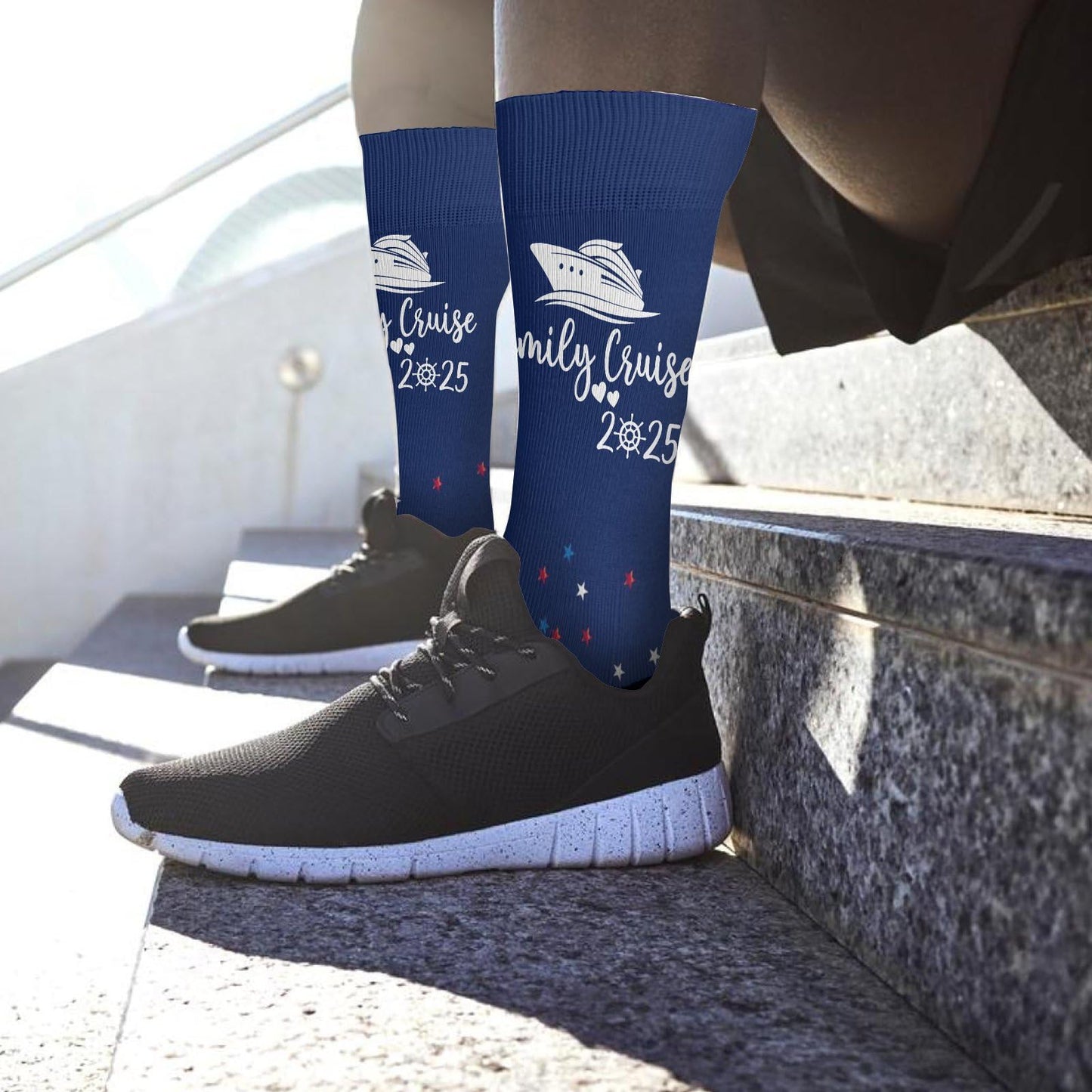 2025 Cruise Vacation Family Boot Socks